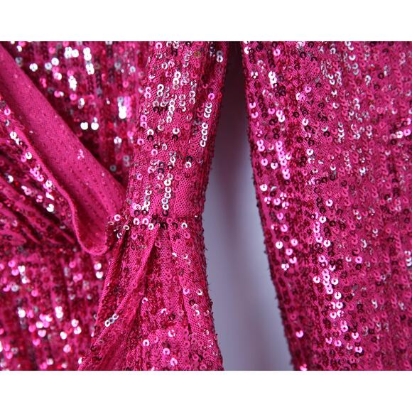 Saylor Bianca Sequin Dress Size M - Picture 7 of 9